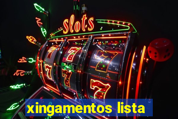 xingamentos lista